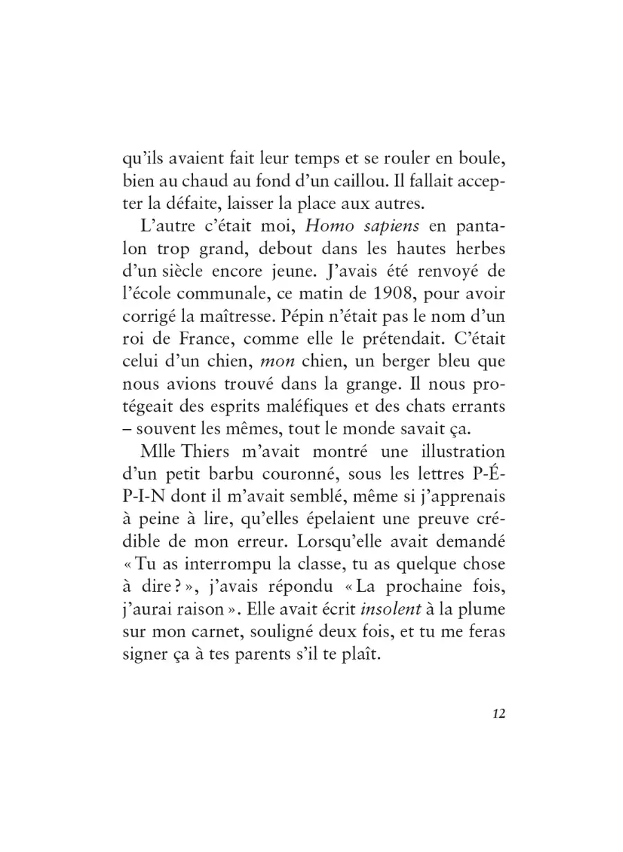 Cent millions d'années et un jour Jean-Baptiste Andrea