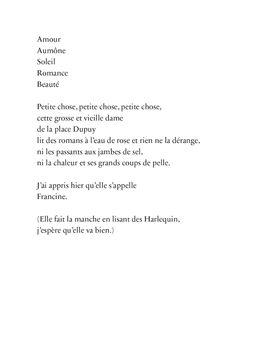 La joie et le reste Baptiste Beaulieu