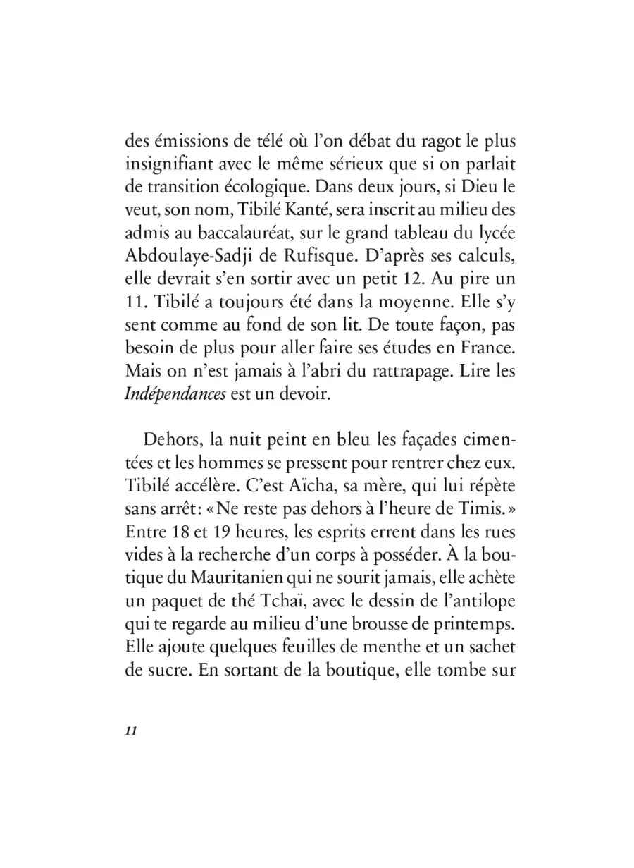 Tibi la blanche Hadrien Bels