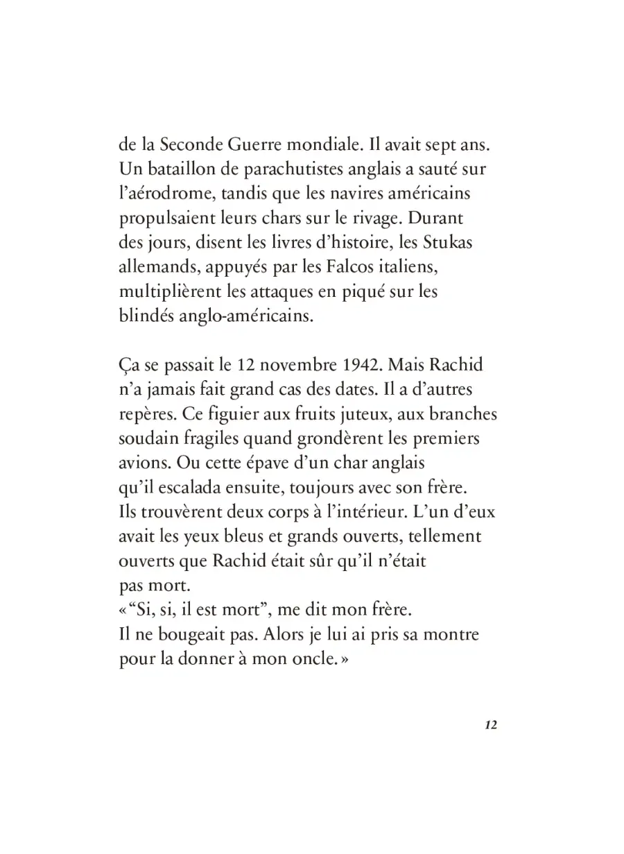 Nous nous parlons d'un lieu où tout est fragile