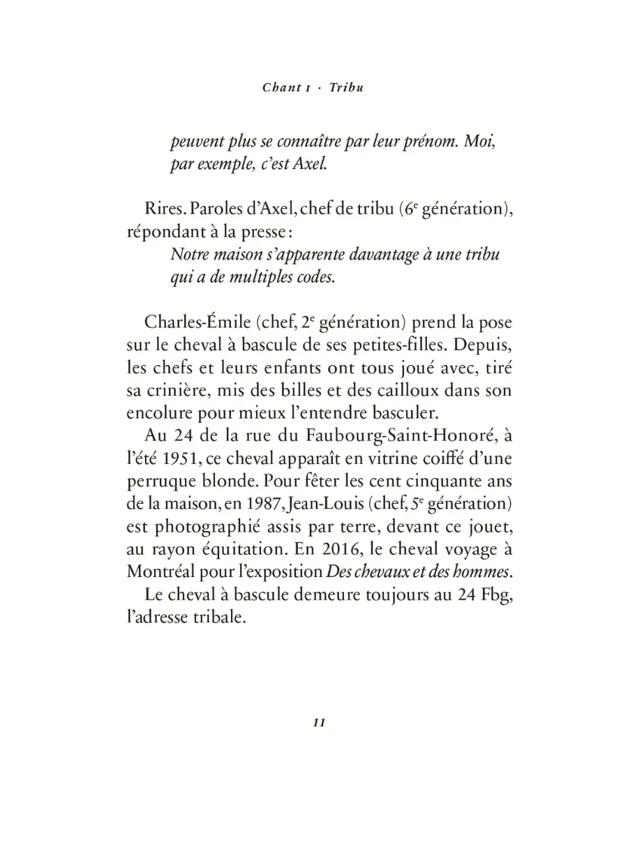 Au 24 Faubourg Saint-Honoré