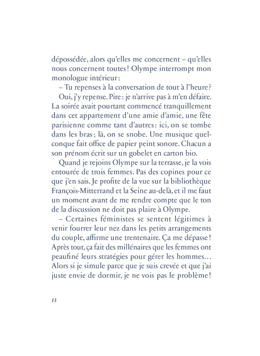 Sex Talk Olympe de Gê et Stéphanie Estournet