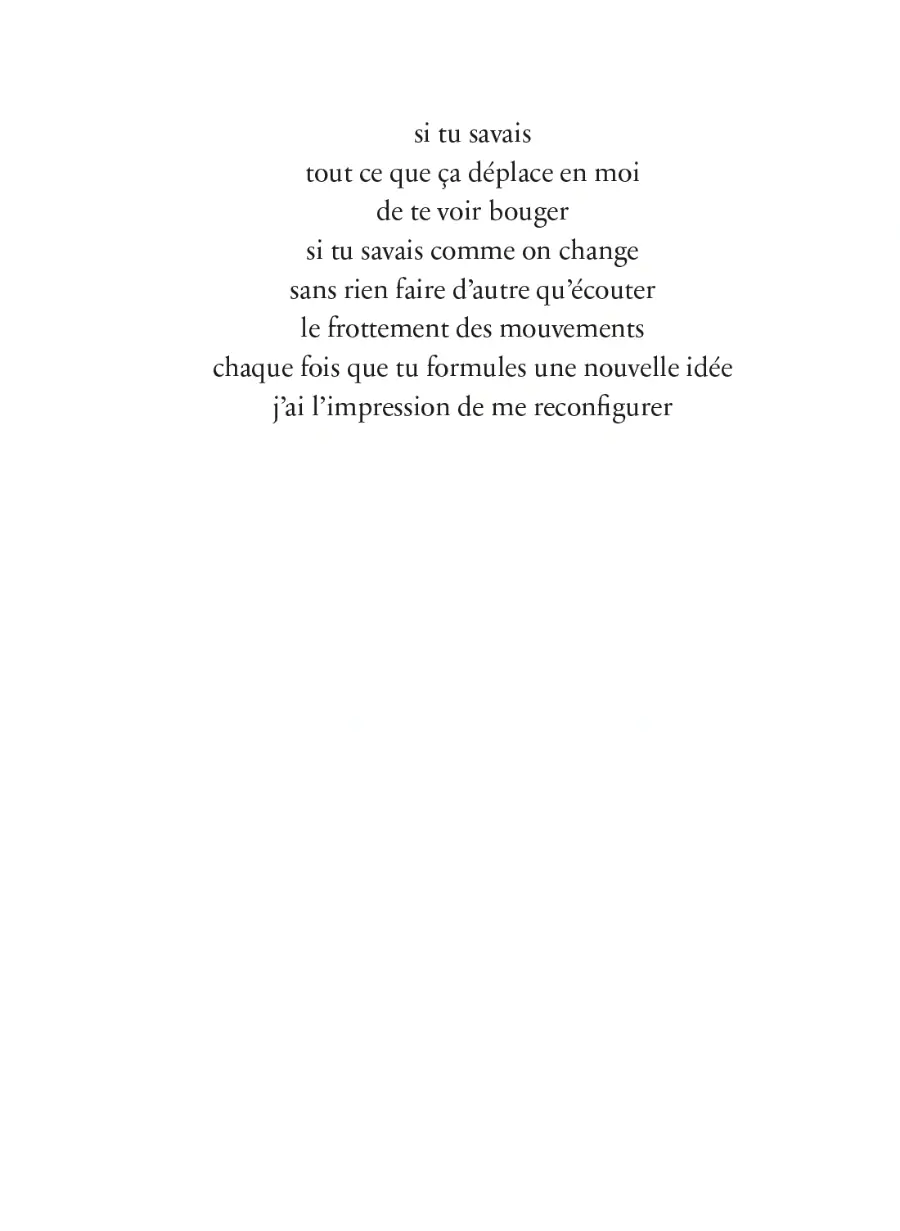 Une grammaire amoureuse Coline Pierré