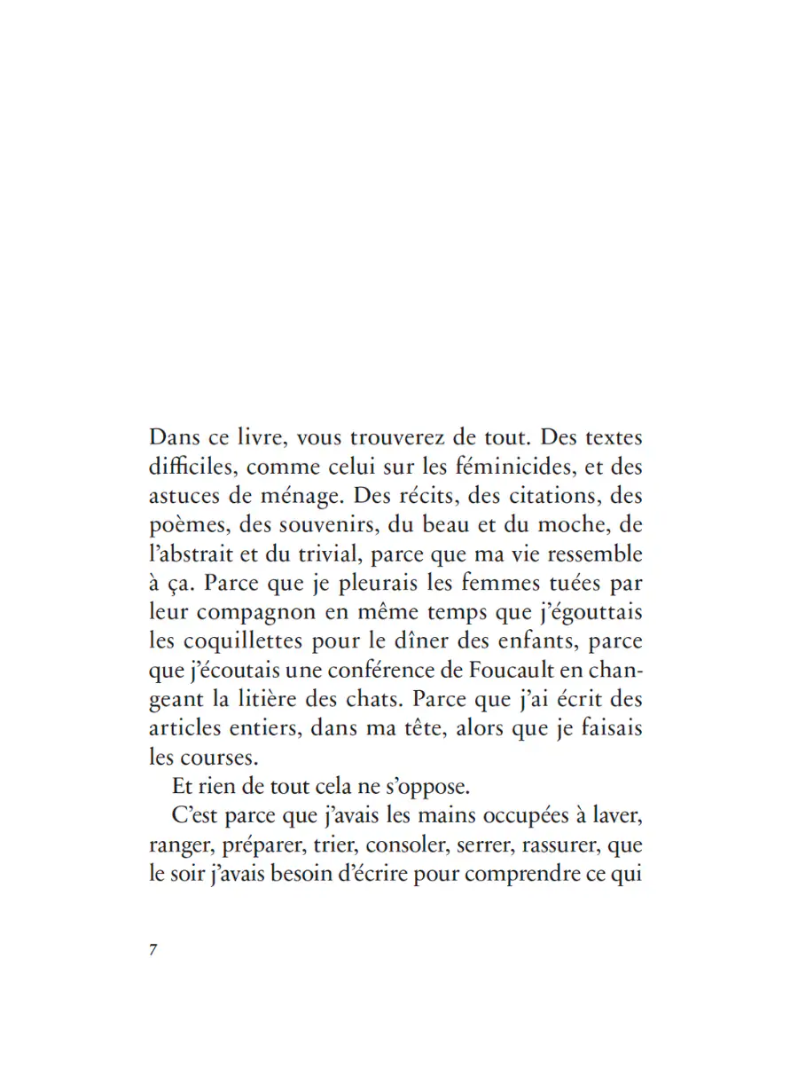 La vie ressemble à ça