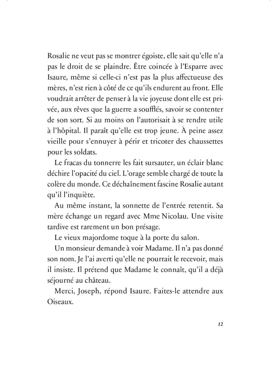 L'homme sous l'orage