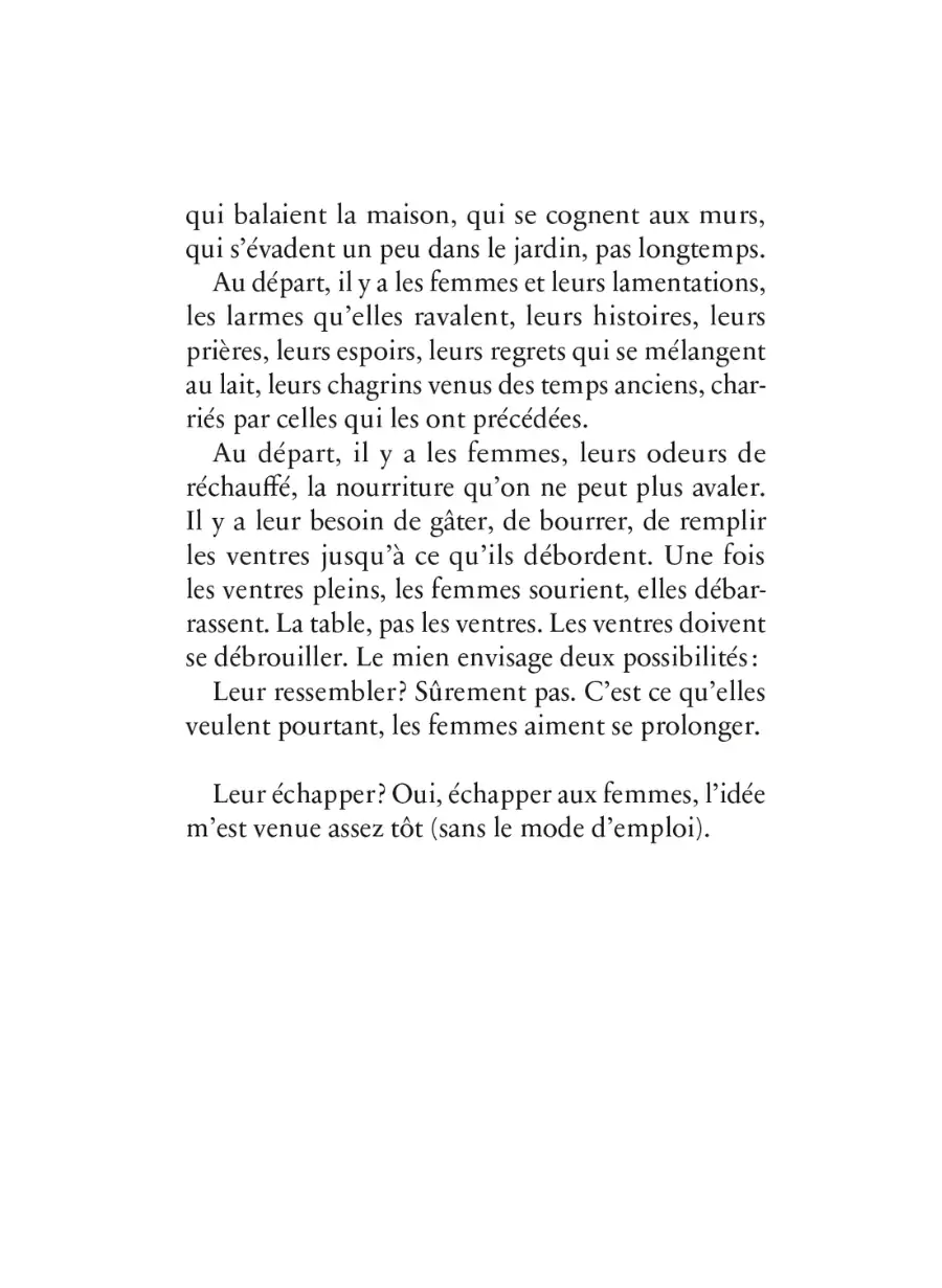 Leurs désirs immenses